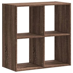 vidaXL Regał, brązowy dąb, 68,5x32x68,5 cm, materiał drewnopochodny