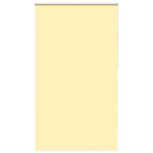 vidaXL Roleta zaciemniająca Ż&oacute;łta 140x210 cm Szerokość tkaniny 136,6cm