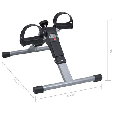 vidaXL Rowerek treningowy do nóg i ramion, wyświetlacz LCD