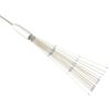 vidaXL Ogrodowa lampka fajerwerkowa, niebieska, 20 cm, 140 LED
