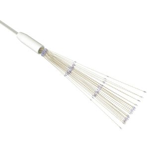vidaXL Ogrodowa lampka fajerwerkowa, niebieska, 20 cm, 140 LED