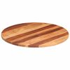 vidaXL Blat stołu, lite drewno akacjowe, okrągły, 25-27 mm, 80 cm