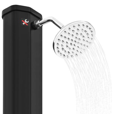 vidaXL Ogrodowy prysznic solarny z końcówką prysznicową i kranem, 35 L