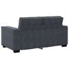 vidaXL Sofa 2-osobowa, ciemnoszary, 160x78x84 cm, tapicerowana aksamitem
