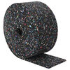 vidaXL Rolka granulatu gumowego Czarny 1000 x 12 x 0,6 cm Guma