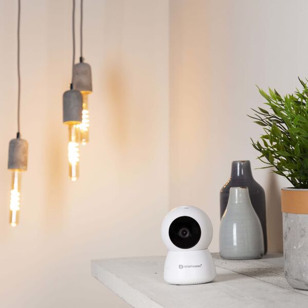 Smartwares Kamera wewnętrzna IP, 7x7x11 cm, biała