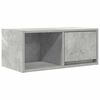 vidaXL Szafka RTV Beton Szary 60x31x25,5 cm Drewno klejone