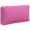 vidaXL Poduszki na palety, 3 szt., różowe, tkanina Oxford