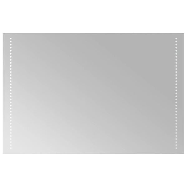 vidaXL Lustro łazienkowe z LED, 90x60 cm