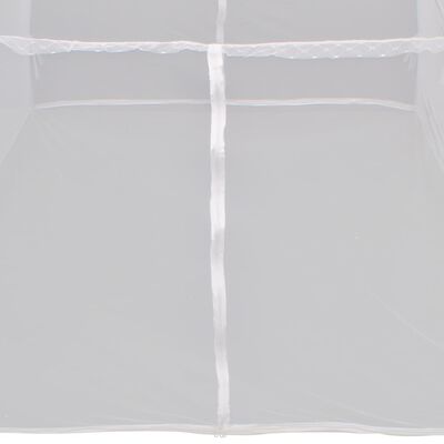 vidaXL Moskitiera namiotowa, 200x180x150 cm, włókno szklane, biała