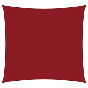 vidaXL Żagiel ogrodowy, tkanina Oxford, kwadrat, 2x2 m, czerwony