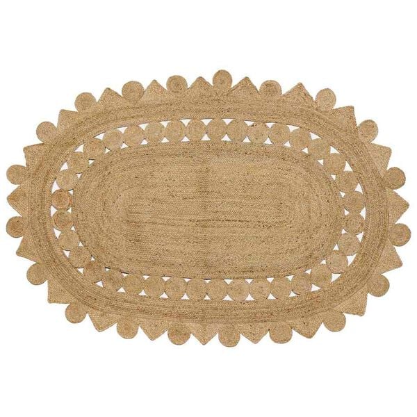 vidaXL Dywan Brązowy 205 x 305 cm Juta