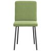 vidaXL Krzesła stołowe, 2 szt., jasnozielone, aksamitne