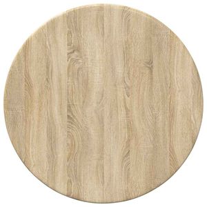 vidaXL Blat stołu &Oslash; 30 x 1,5 cm Okrągły Drewno inżynieryjne dąb Sonoma