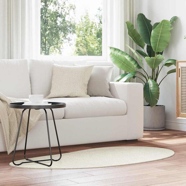 vidaXL Dywany pokojowe HUARTE Kremowy 80 x 150 cm Poliester