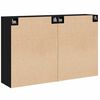 vidaXL Szafka wisząca 2 pcs Stare drewno 69,5 x 34 x 90 cm
