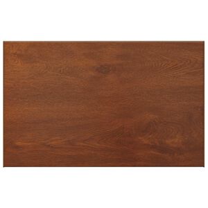 vidaXL Parapet okienny Brązowe drewno 60 x 50 x 4,5 cm PVC