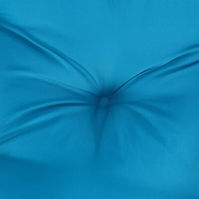 vidaXL Poduszka na ławkę ogrodową, jasnoniebieska 120x50x7 cm, tkanina