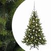 vidaXL Sztuczna choinka z bombką 150 cm 150 LED Ciepła biel