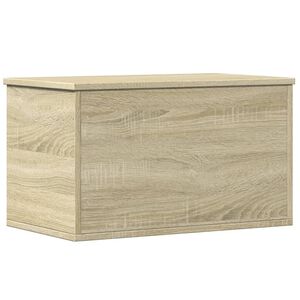 vidaXL Skrzynia, dąb sonoma, 60x35x35 cm, materiał drewnopochodny