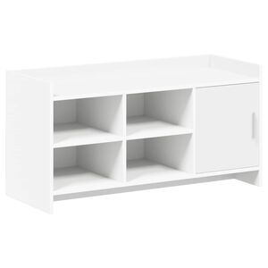 vidaXL Szafka na buty Biały 100 x 39,5 x 51 cm Drewno inżynieryjne