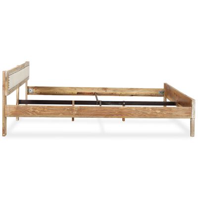 vidaXL Rama łóżka, lite drewno mango, 160 x 200 cm