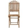 vidaXL Składane krzesła ogrodowe z poduszkami, 2 szt., bambusowe