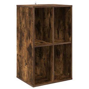 vidaXL Szafka na płyty winylowe Dąb wędzony 44,5 x 36,5 x 74,5 cm