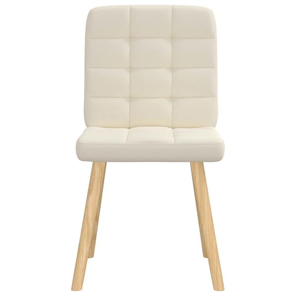 vidaXL Krzesła stołowe, 4 szt., lniane