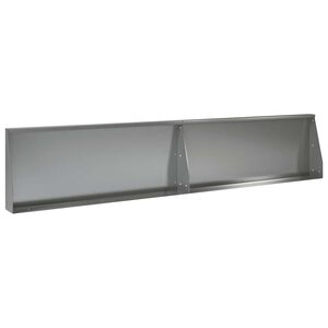 vidaXL Mur oporowy 2 szt. 100 x 12 x 30 cm Stal ocynkowana srebrny