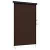 vidaXL Roleta brązowy 180 x 250 cm Materiał i Aluminium