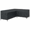 vidaXL Pokrowiec na meble 260 x 210 x 80 cm Tkanina Oxford 420D Czarny