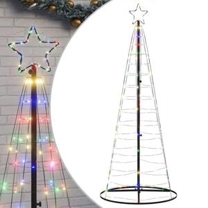 vidaXL Choinka LED 200 LED Kolorowa 180 cm