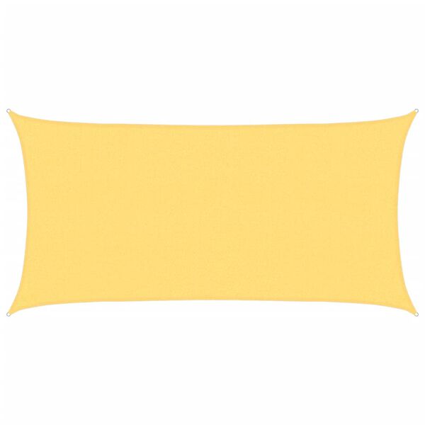 vidaXL Żagiel ogrodowy HDPE, prostokątny, 2x4 m, beż