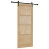 vidaXL Drzwi przesuwne ORKDAL naturalny 86 x 211 cm