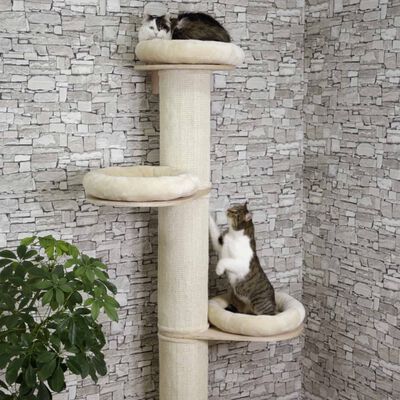 Kerbl Drapak dla kota Dolomit Tower, 187 cm, beżowy