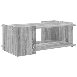 vidaXL Stolik kawowy Szary Sonoma 90 x 50 x 33 cm Drewno inżynieryjne