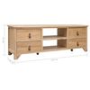 vidaXL Szafka pod TV, 115 x 30 x 40 cm, drewno paulownia