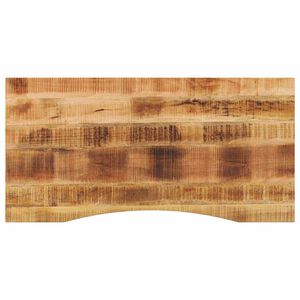 vidaXL Blat biurka, z wycięciem, 140x50x2,5 cm, surowe drewno mango