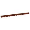 vidaXL Krawężnik do trawnika 10 pcs 102 x 4 x 4 cm Stal Rdzawy