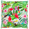 vidaXL Zestaw poduszek na paletę Kwiatowy 2 pcs Tropikalna dżungla