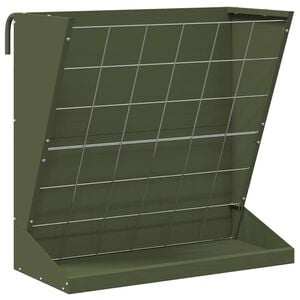 vidaXL Skrzynka na siano Oliwkowy zielony 71 x 33 x 70 cm 5 kg
