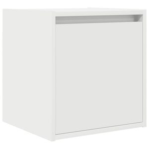 vidaXL Szafka nocna wisząca biała 38x34x40 cm