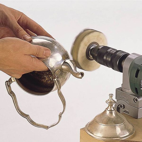 wolfcraft Profesjonalny zestaw do polerowania, 4-częściowy, 2179000