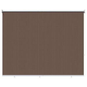 vidaXL Roleta zewnętrzna 90% blokada UV Ciemnoszary 180 x 140 cm HDPE