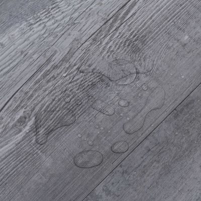 vidaXL Samoprzylepne panele podłogowe PVC, 2,51 m², 2 mm, szare drewno