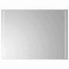 vidaXL Lustro łazienkowe LED przezroczysty 80 x 60 cm szkło hartowane