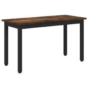 vidaXL ławka Dąb dymny 80 x 35 x 45 cm Drewno inżynieryjne