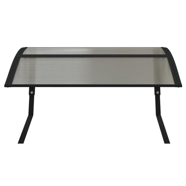 vidaXL Robot Mower Garage Czarny 80x101x46 cm