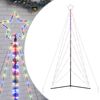 vidaXL Choinka LED 615 LED Kolorowa 404,5 cm